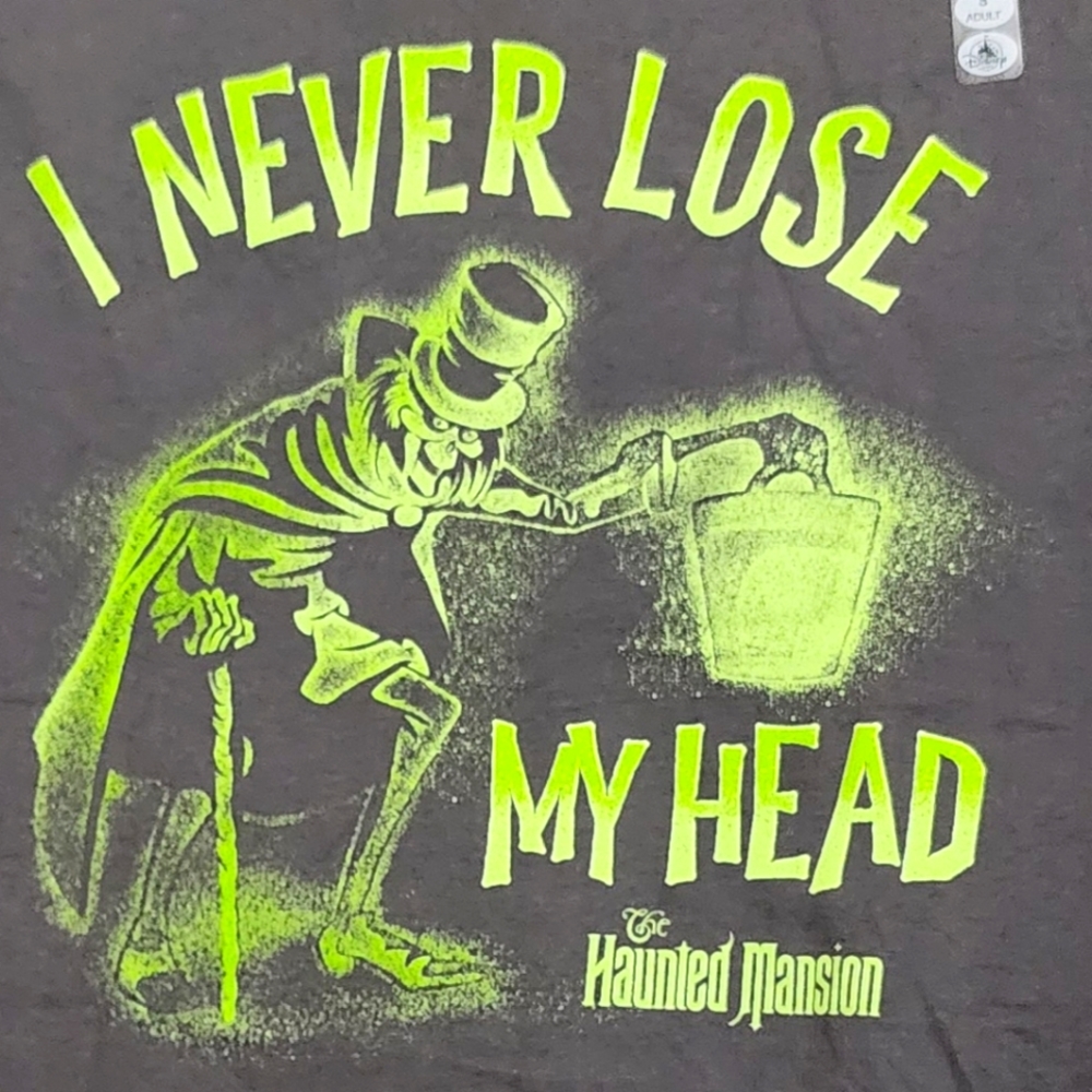 Hat Box Ghost Disney Tee Shirt NWT